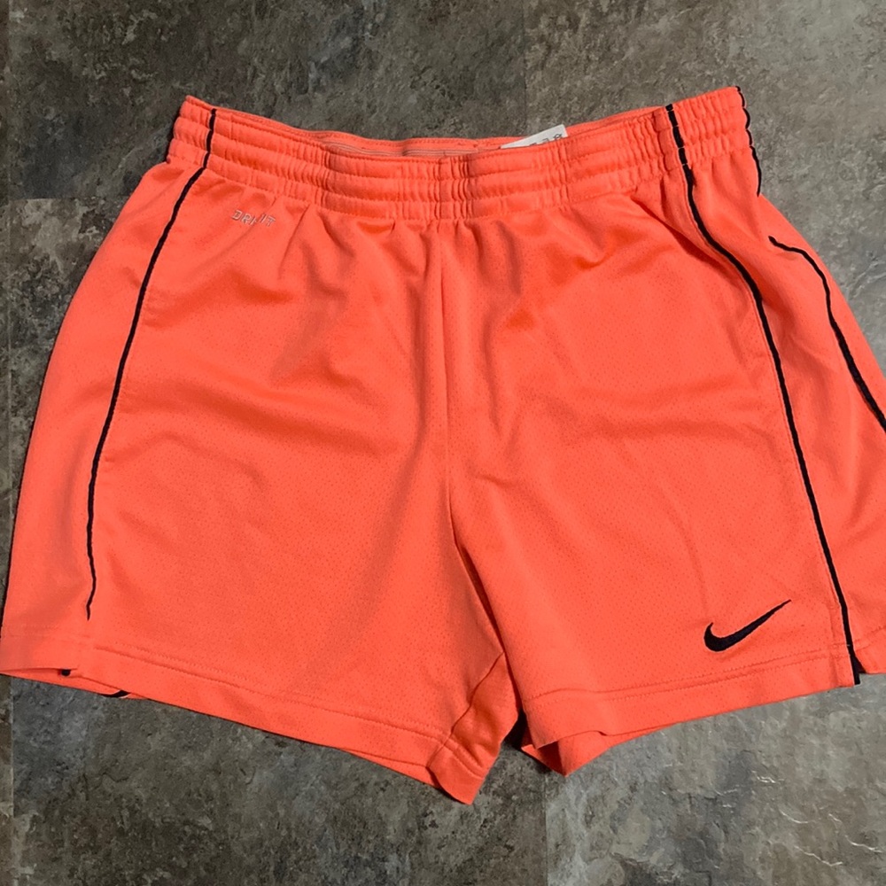 Nike - Ladies Dri-Fit Shorts (SP) Neon Orange - Picture 1 of 5